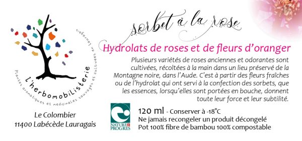 Sorbet à la Rose **Nord céleste** 120 ml – Image 2